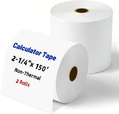 Adding machine tape 4 - 2, x