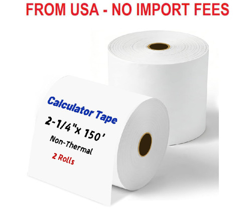 Adding machine tape 4 - machine, 1/4"