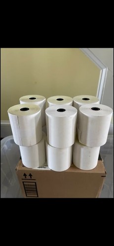 Twelve rolls of register - 3”,