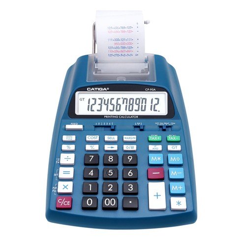 Printing calculator tape - calculator, 10